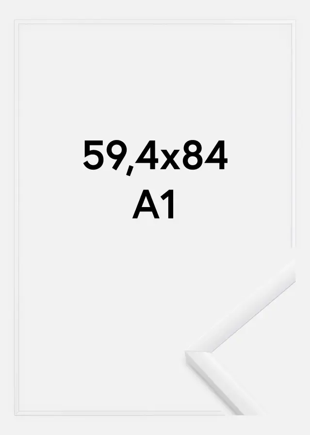 Rám New Lifestyle Akrylové sklo Biela 59,4x84,1 cm (A1)