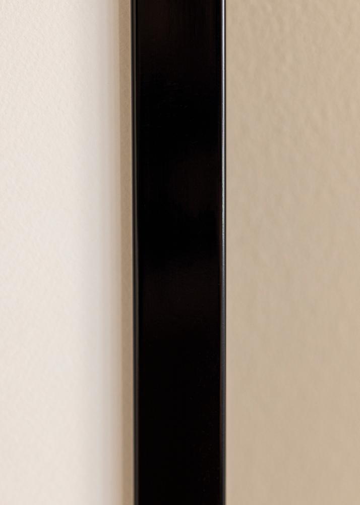 Rám Uppsala Cierna Vysoký lesk - Lubovolný rozmer