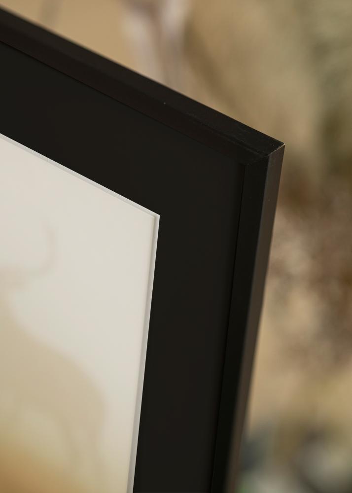 Rám Edsbyn Cierna 40x70 cm - Pasparta Cierna 28x58 cm