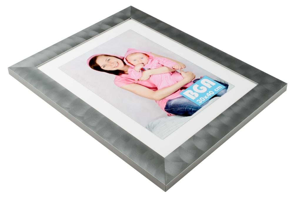 Rám Bräcke Ocelovosivý prírodzený - Lubovolný Rozmer