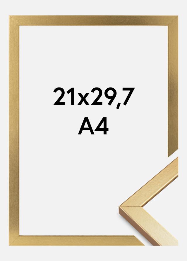 Rám Minerva Akrylové sklo Zlatá 21x29,7 cm (A4)