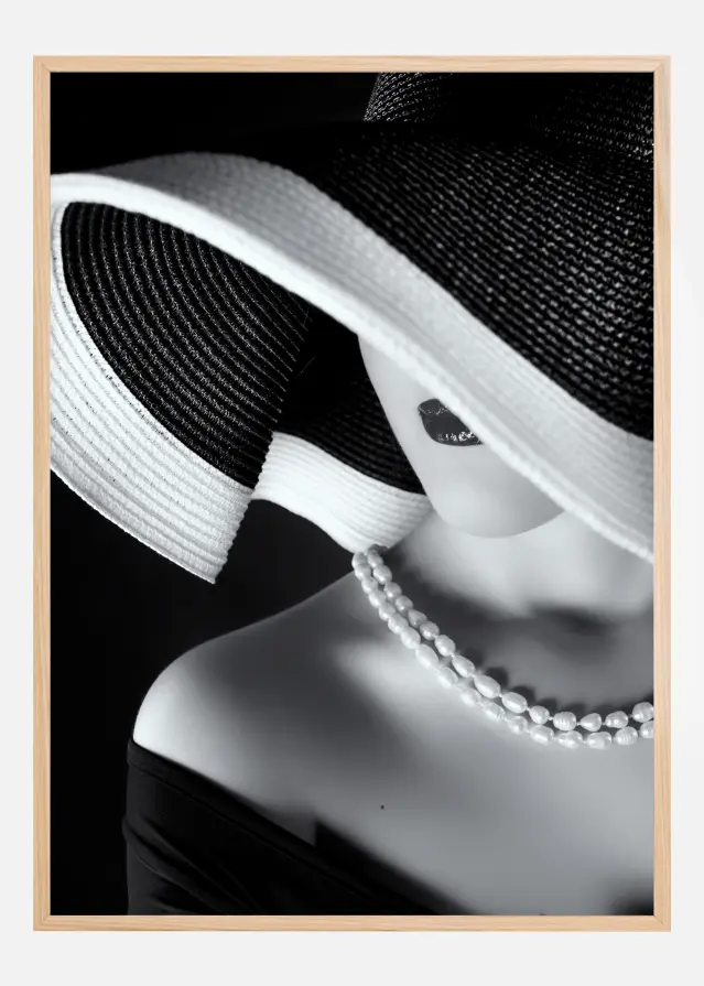 La Femme Au Chapeau Plagát