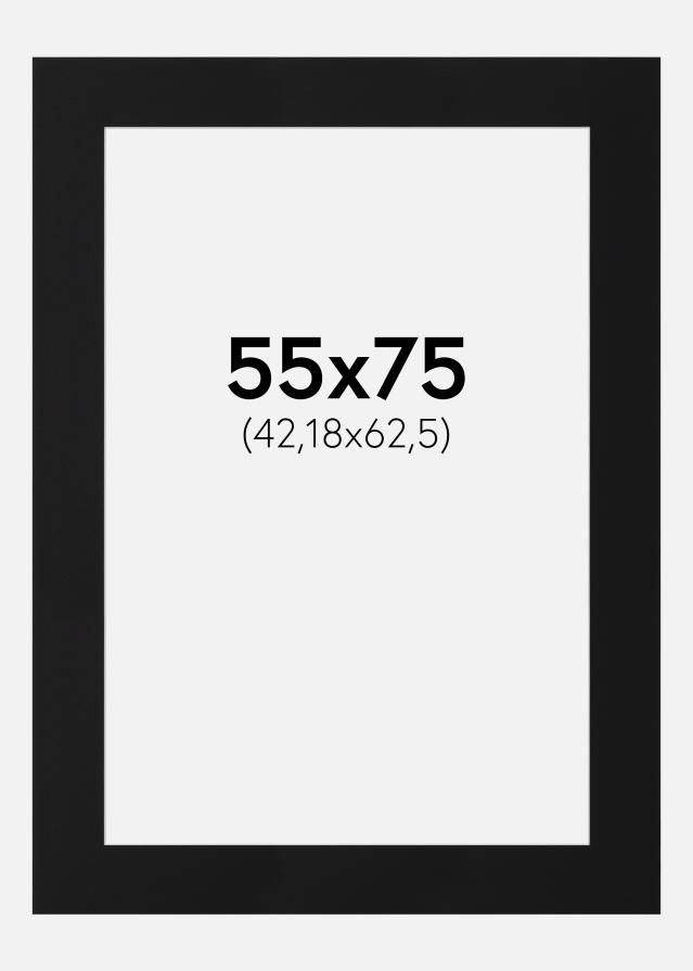 Pasparta Čierny Štandard (Biele Jadro) 55x75 cm (42,18x62,5)