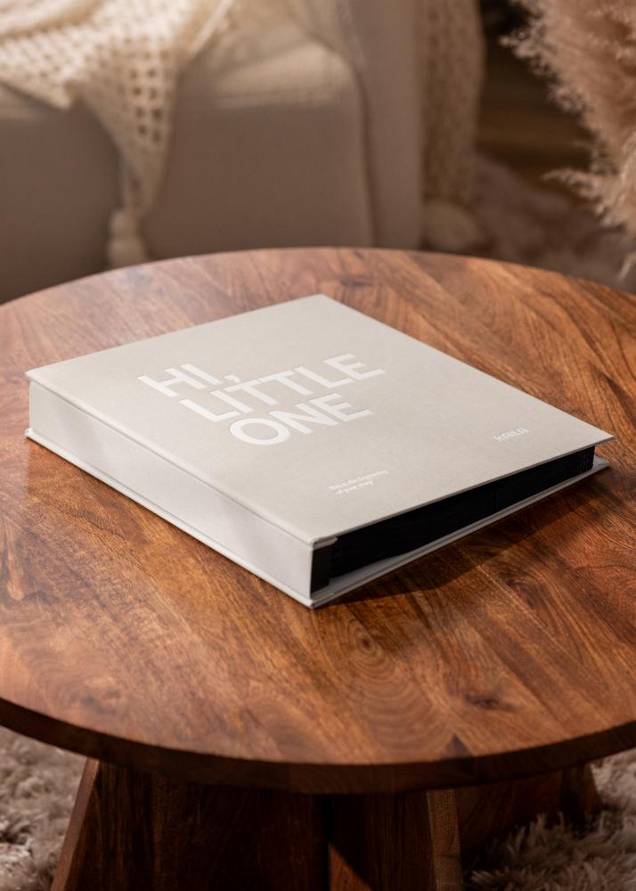 KAILA Fotoalbum HI LITTLE ONE Šedá - 600 obrázkov vo formáte 10x15 cm