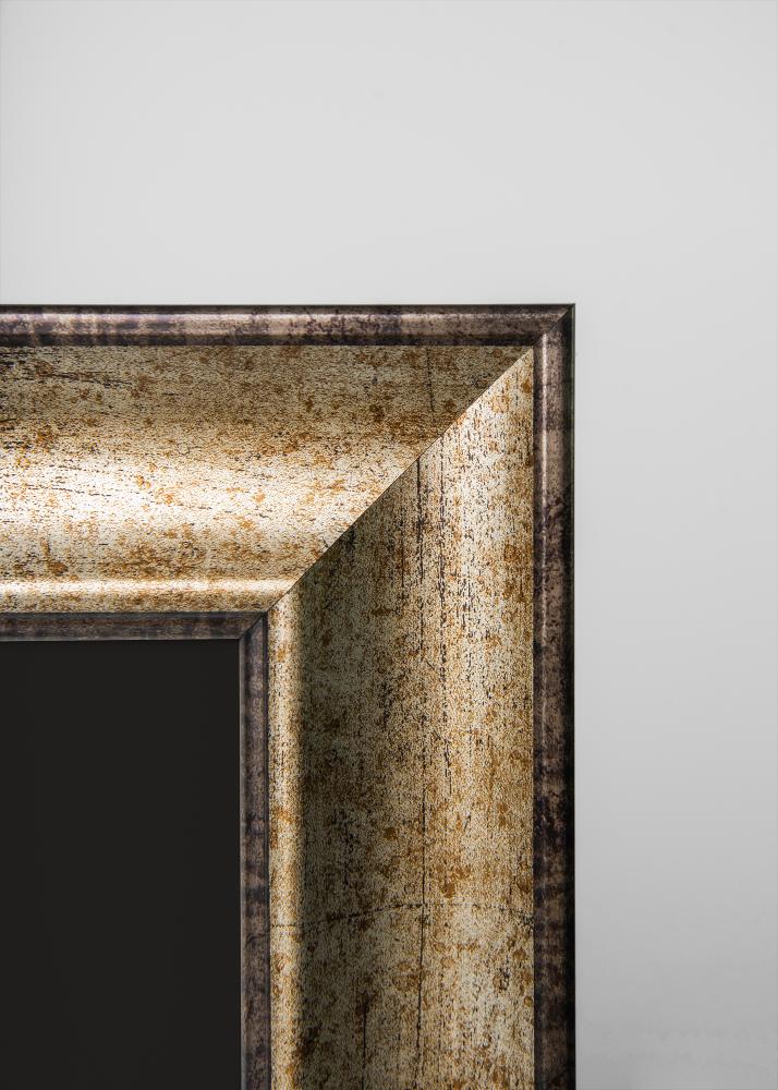 Rám Saltsjöbaden Antická zlatá 40x60 cm - Pasparta Cierna 32,9x48,3 cm (A3+)