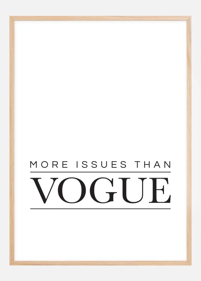 Vogue Plagát