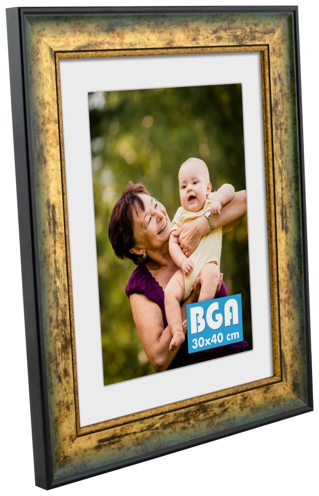 Rám Roxen Zlatá Strakatý - Lubovolný rozmer