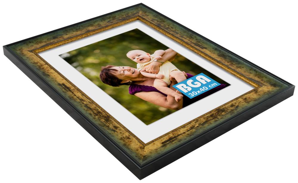 Rám Roxen Zlatá Strakatý - Lubovolný rozmer