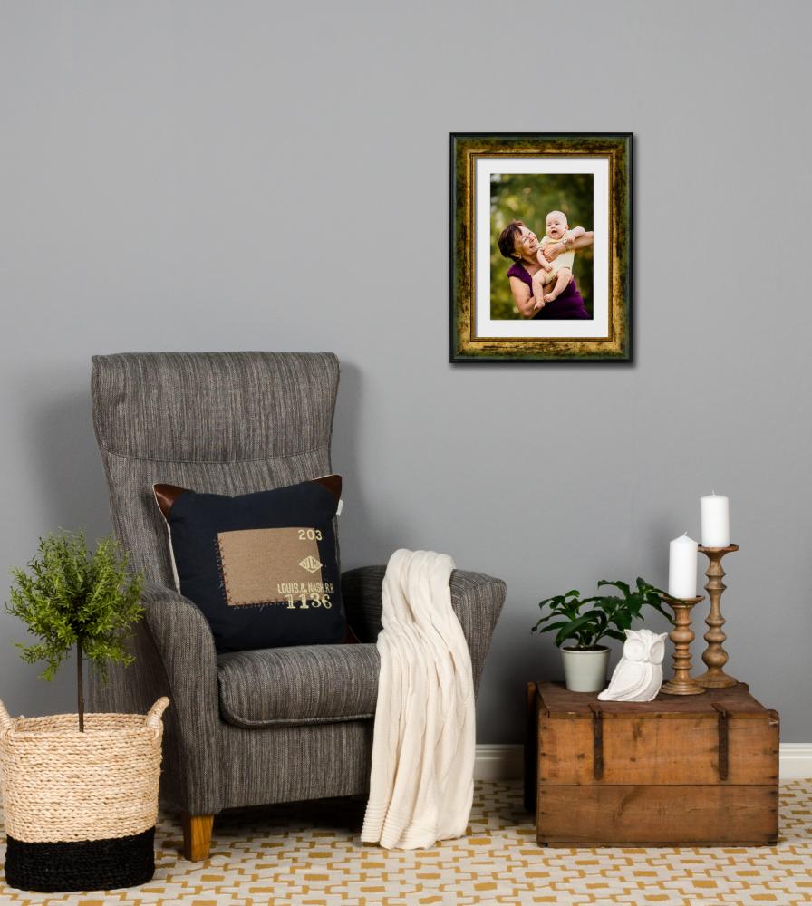 Rám Roxen Zlatá Strakatý - Lubovolný rozmer