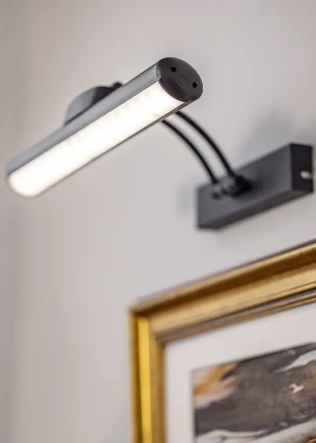 KAILA Gleam Batériové osvetlenie obrazov 32 cm - Čierna