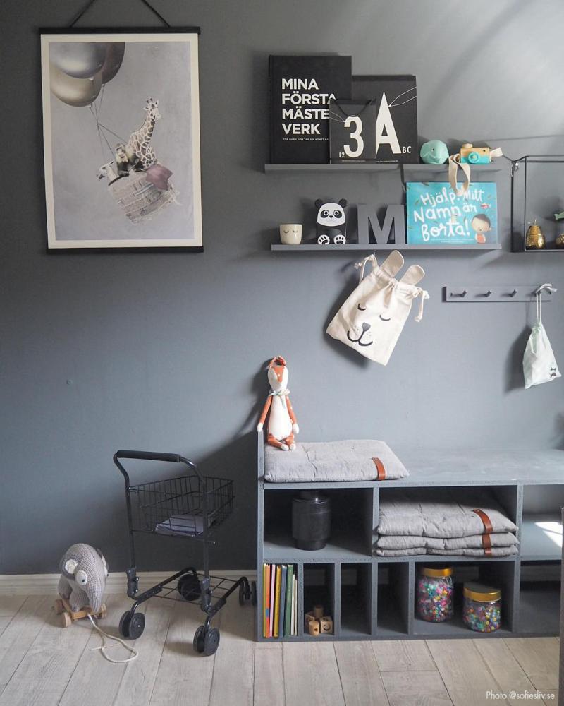 Plagátové lišty Cierna - 30 cm