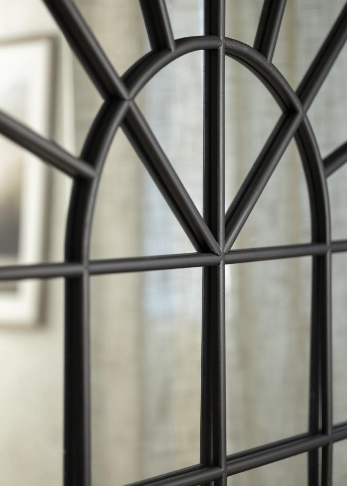 Zrkadlo Window borovica Dome Cierna 103x180 cm