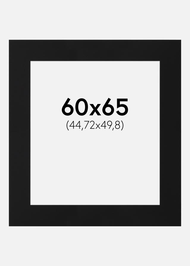 Pasparta Čierny Štandard (Biele Jadro) 60x65 cm (44,72x49,8)