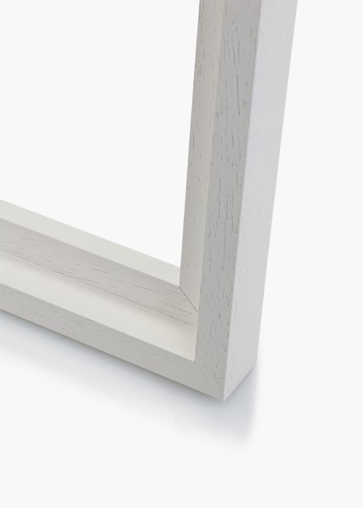 Rám pre obraz na plátne Cleveland Biela 40x40 cm