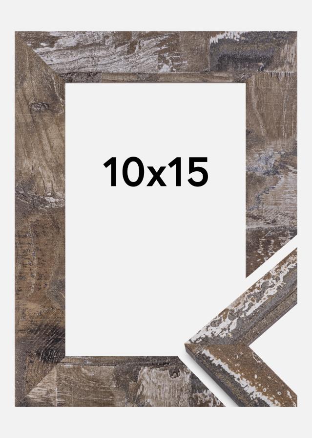 Rám Super Hnedé drevo 10x15 cm