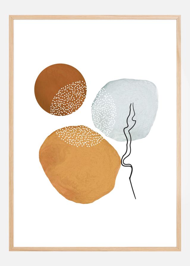 Abstract Shapes IV Plagát