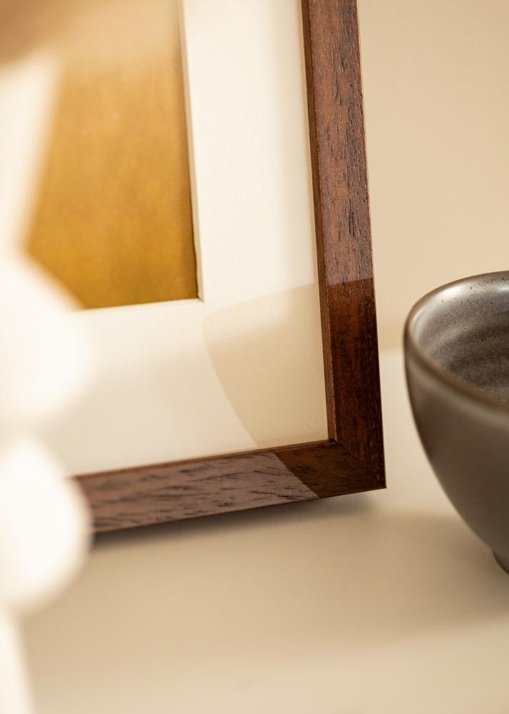 Rám Hermes Akrylové sklo Teak 50x65 cm