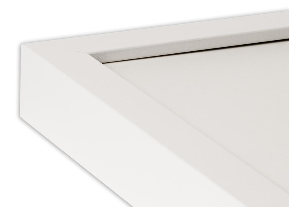 Zrkadlo Amanda Box Biela - Vlastný rozmer