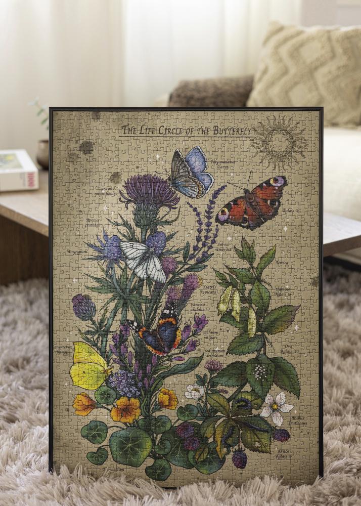 Rám na puzzle Čierna 70x100 cm