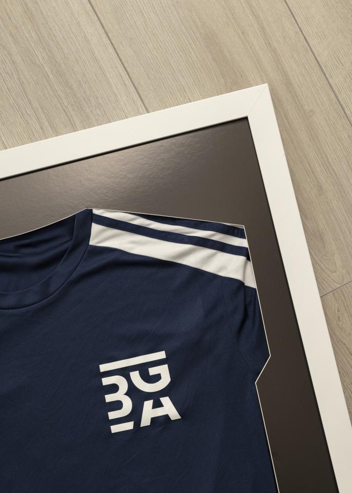 Rám Jersey Box Akrylové sklo Biela/Cierna 60x80 cm