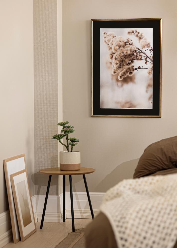 Rám Horndal Zlatá 50x60 cm - Pasparta Cierna 40x50 cm