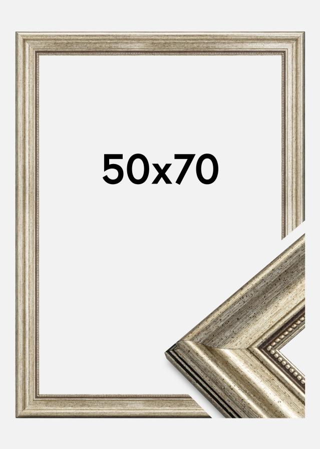 Rám Rokoko Strieborná 50x70 cm