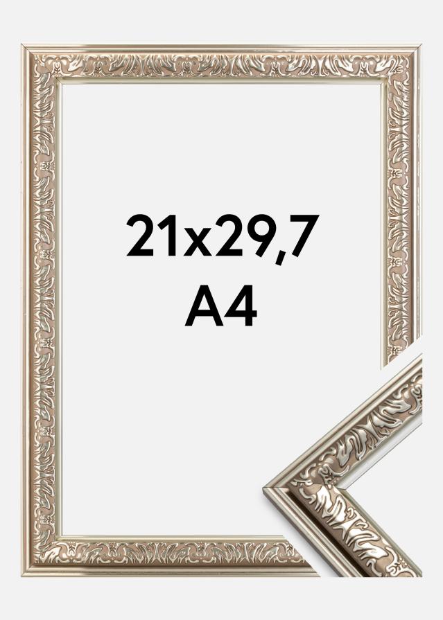 Rám Nostalgia Strieborná 21x29,7 cm (A4)
