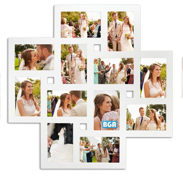 Milano Multirám Akrylové sklo Biela - 12 Obrazy