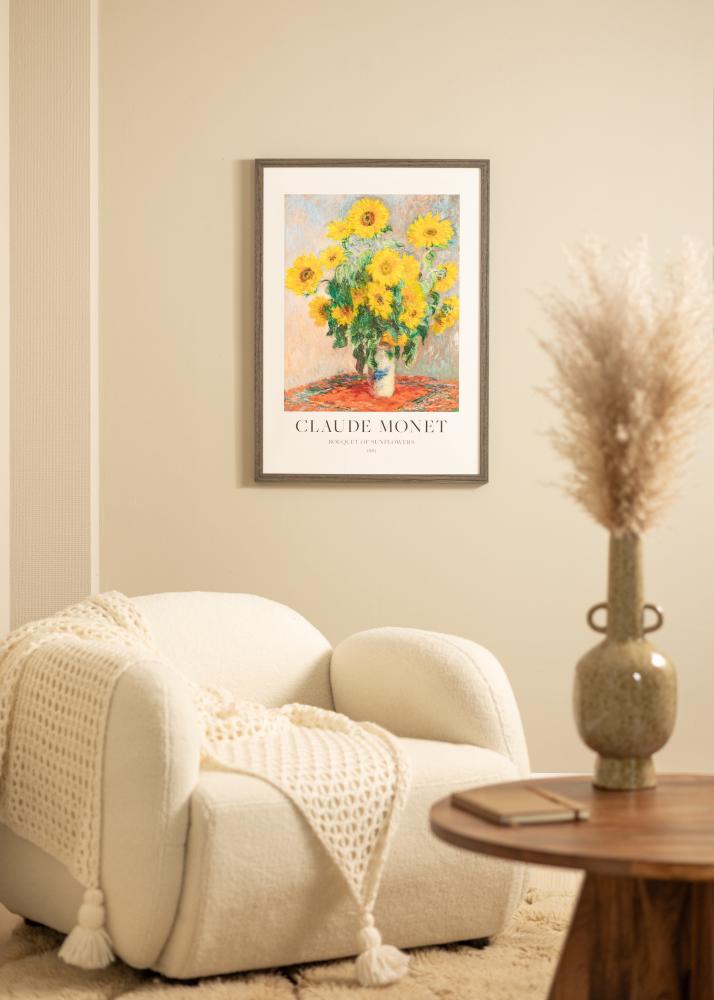 Rám Hermes Akrylové sklo Grey Oak 60x70 cm