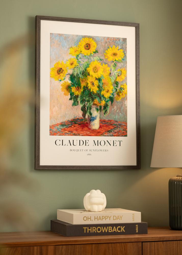 Rám Hermes Akrylové sklo Grey Oak 60x70 cm