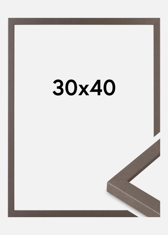 Rám Modern Akrylové sklo Grafit 30x40 cm