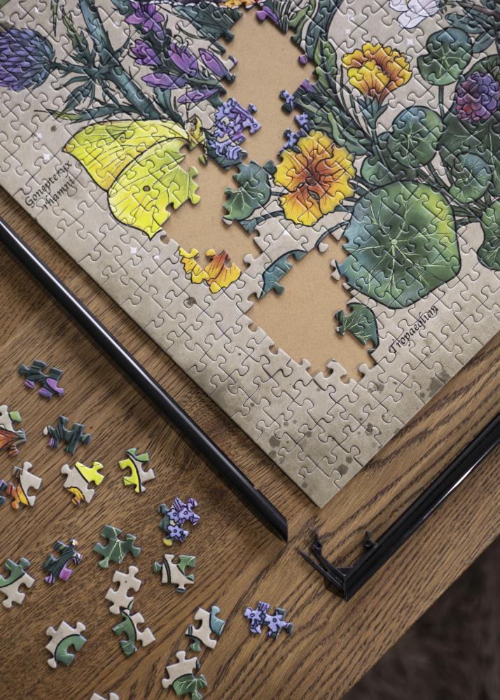 Rám na puzzle Čierna 70x100 cm