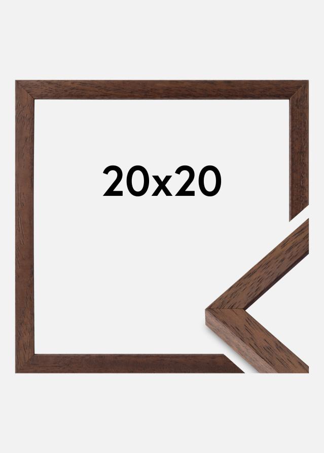 Rám Ares Akrylové sklo Teak 20x20 cm