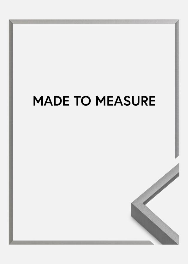 Rám Nilsen Prémium Alpha Brúsená ocel - Lubovolný Rozmer