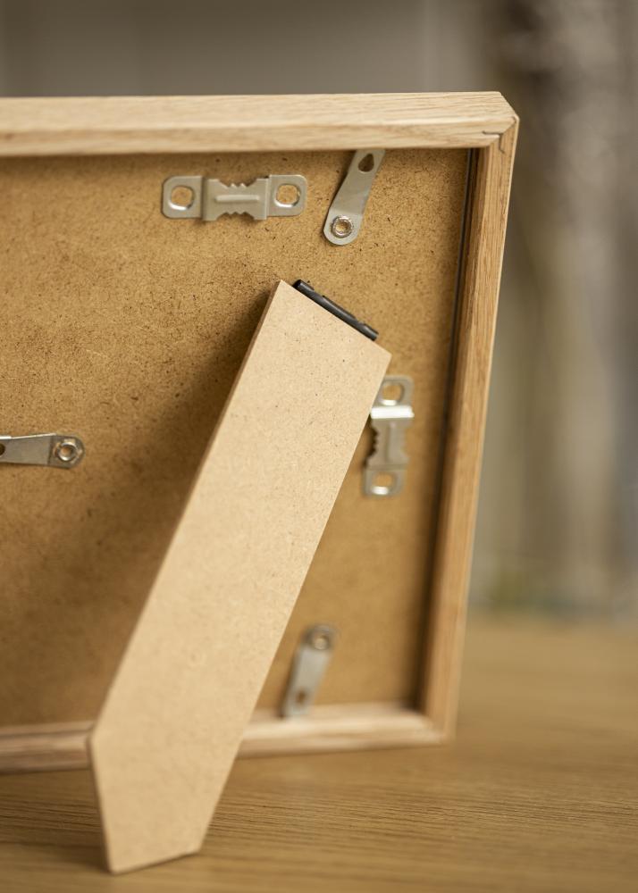 Rám E-Line Dub 13x18 cm - Pasparta Biela 3,5x5 inches