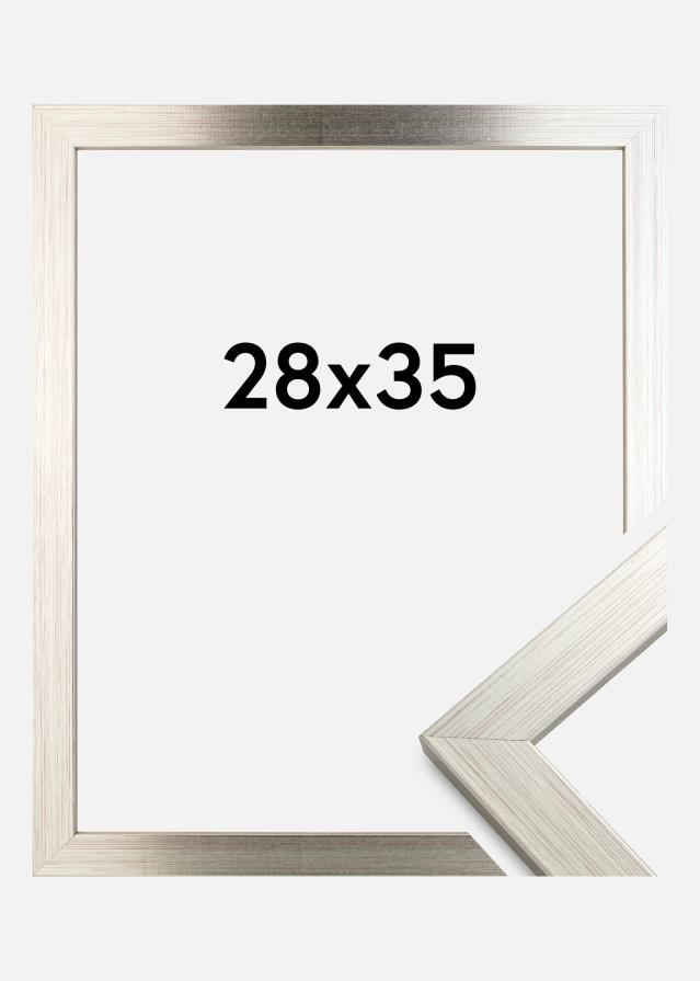 Rám Strieborná Wood Akrylové sklo 28x35 cm