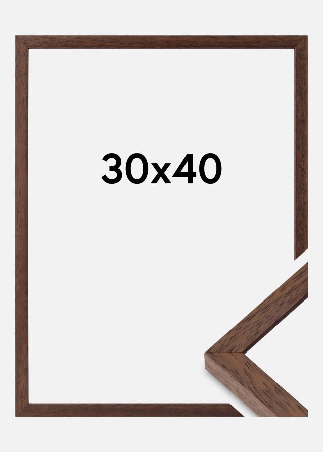 Rám Ares Akrylové sklo Teak 30x40 cm