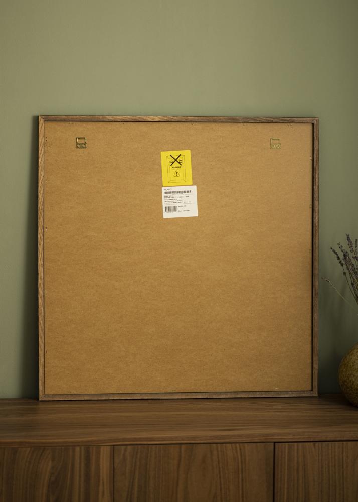 Zrkadlo Pevný Smoked Oak 70x70 cm