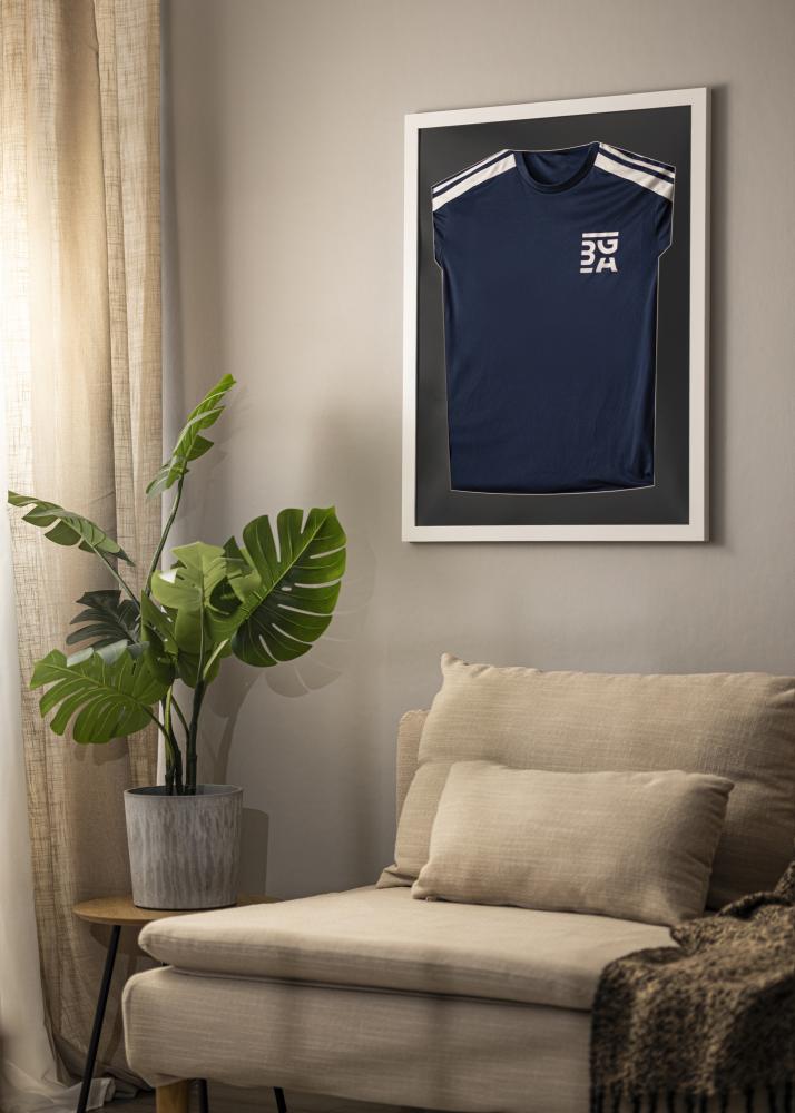 Rám Jersey Box Akrylové sklo Biela/Cierna 60x80 cm