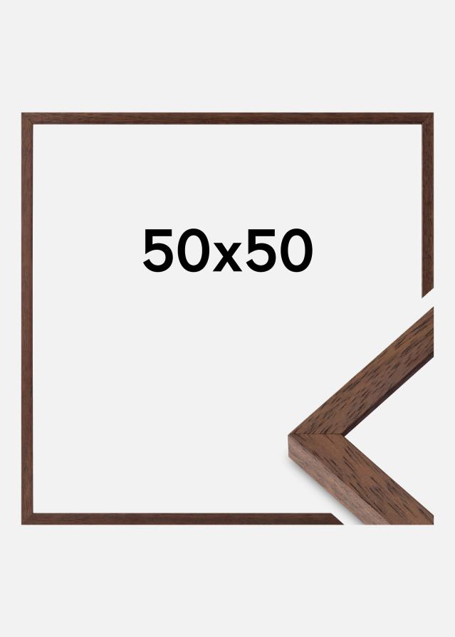 Rám Ares Akrylové sklo Teak 50x50 cm