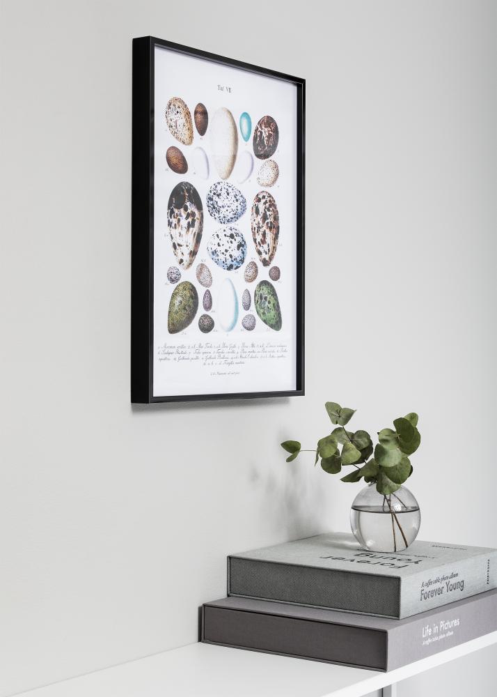 Rám Nielsen Prémium Alpha Cierny lesklý 60x60 cm