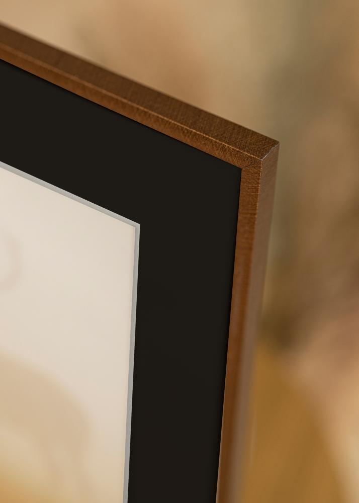 Rám New Lifestyle Bronz 70x100 cm - Pasparta Cierna 62x85 cm