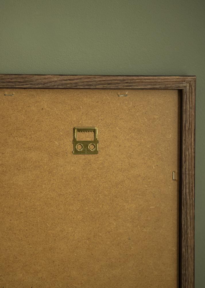 Zrkadlo Pevný Smoked Oak 70x70 cm