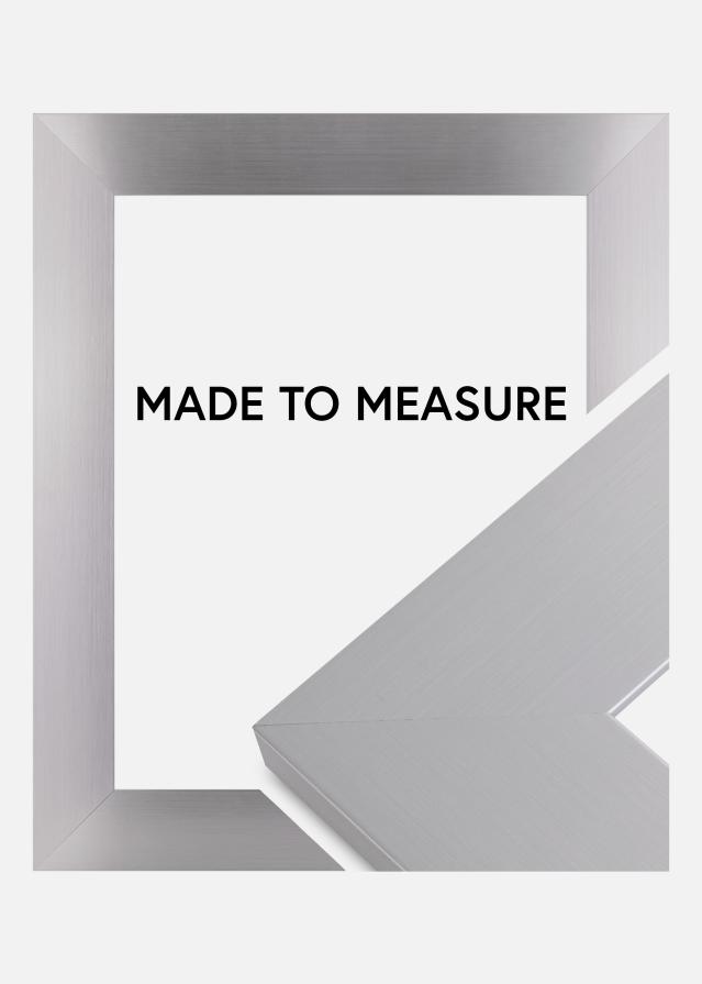 Rám Dover Hladký Strieborná - Lubovolný rozmer