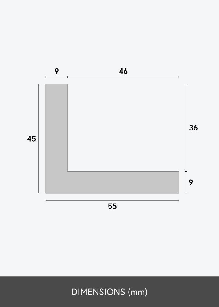Rám Anubis Rám pre obraz na plátne Dub - Lubovolný rozmer