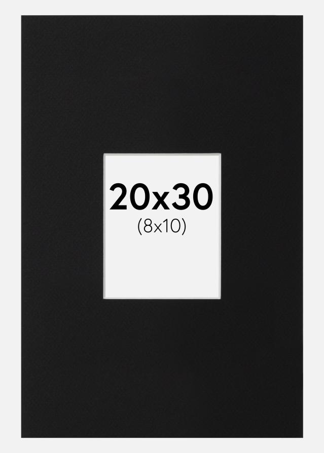 Pasparta Čierny Štandard (Biele Jadro) 20x30 cm (8x10)