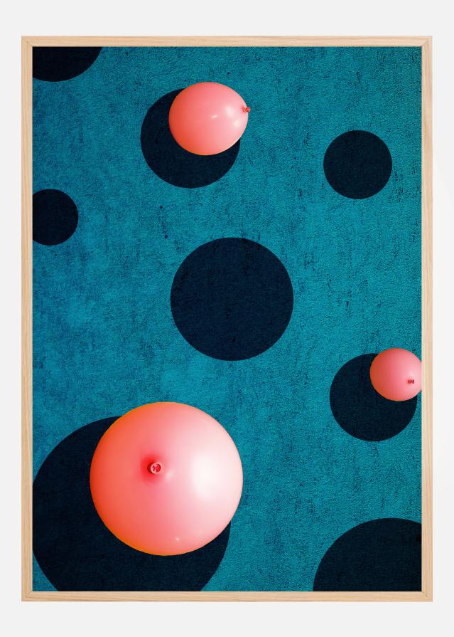 Three balloons Plagát