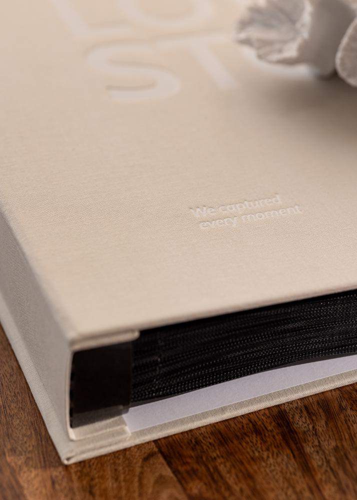 KAILA Fotoalbum NAŠ PRÍBEH LÁSKY Krémová - 600 obrázkov v 10x15 cm