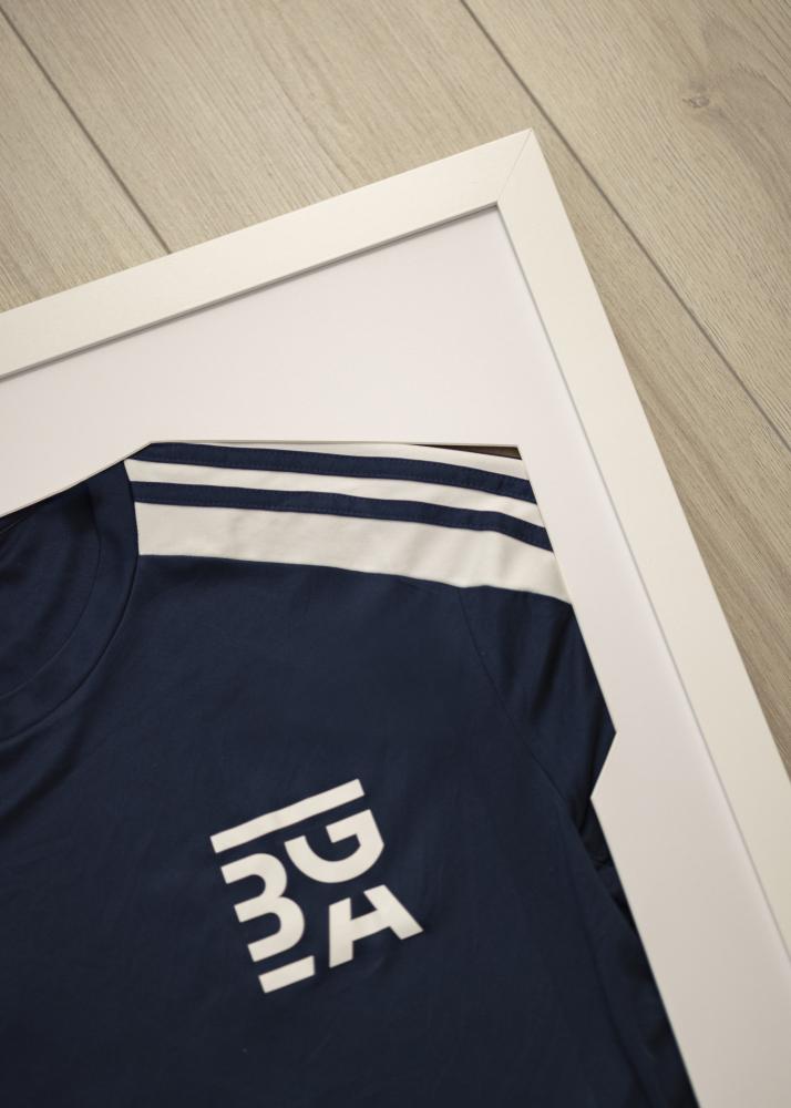 Rám Jersey Box Akrylové sklo Biela 60x80 cm