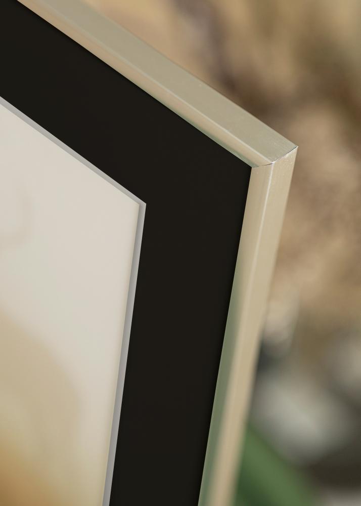 Rám New Lifestyle Strieborná 30x40 cm - Pasparta Cierna 18x27 cm